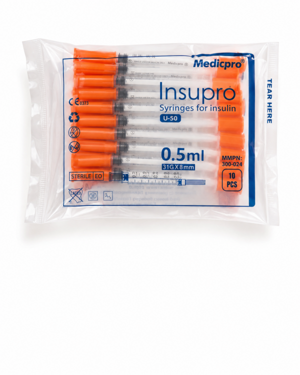 Pack of 10 Insulin Syringes by Evil Peptides