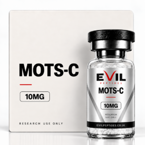 MOTS-c research peptide vial by Evil Peptides