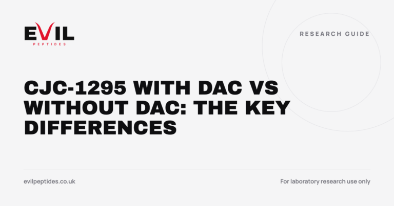 CJC-1295 With DAC vs Without DAC: The Key Differences