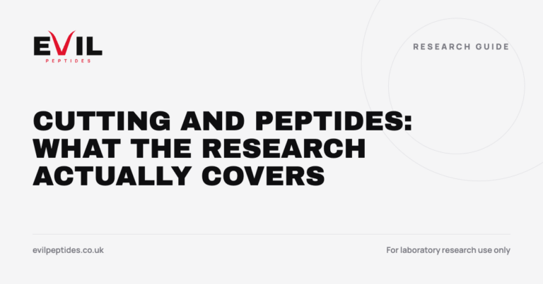Cutting and Peptides: What the Research Actually Covers