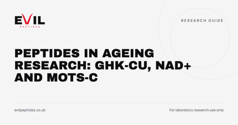 Peptides in Ageing Research: GHK-Cu, NAD+ and MOTS-c